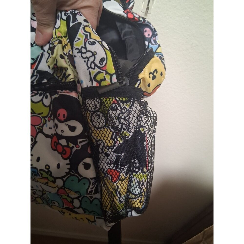 Hello Kitty and Friends School Backpack Laptop Holder Pockets Colorful New - Picture 4 of 4
